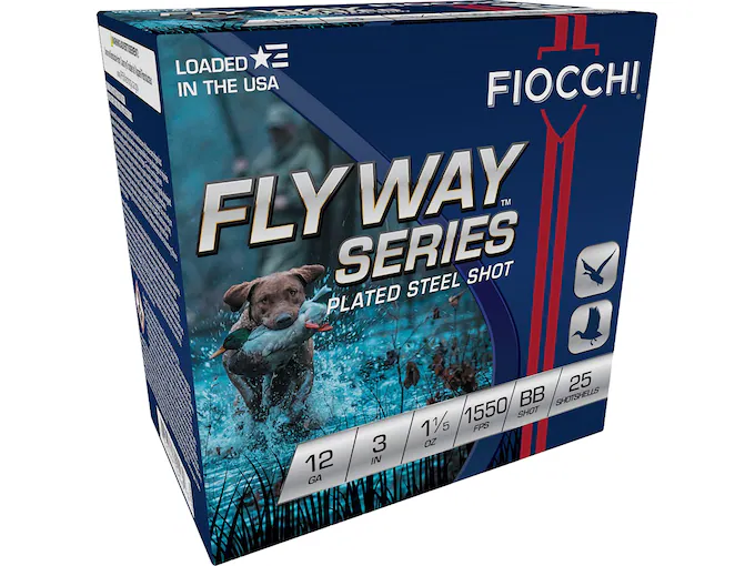 In Stock: Fiocchi 34 Speed Steel 12 Gauge Steel Ammo