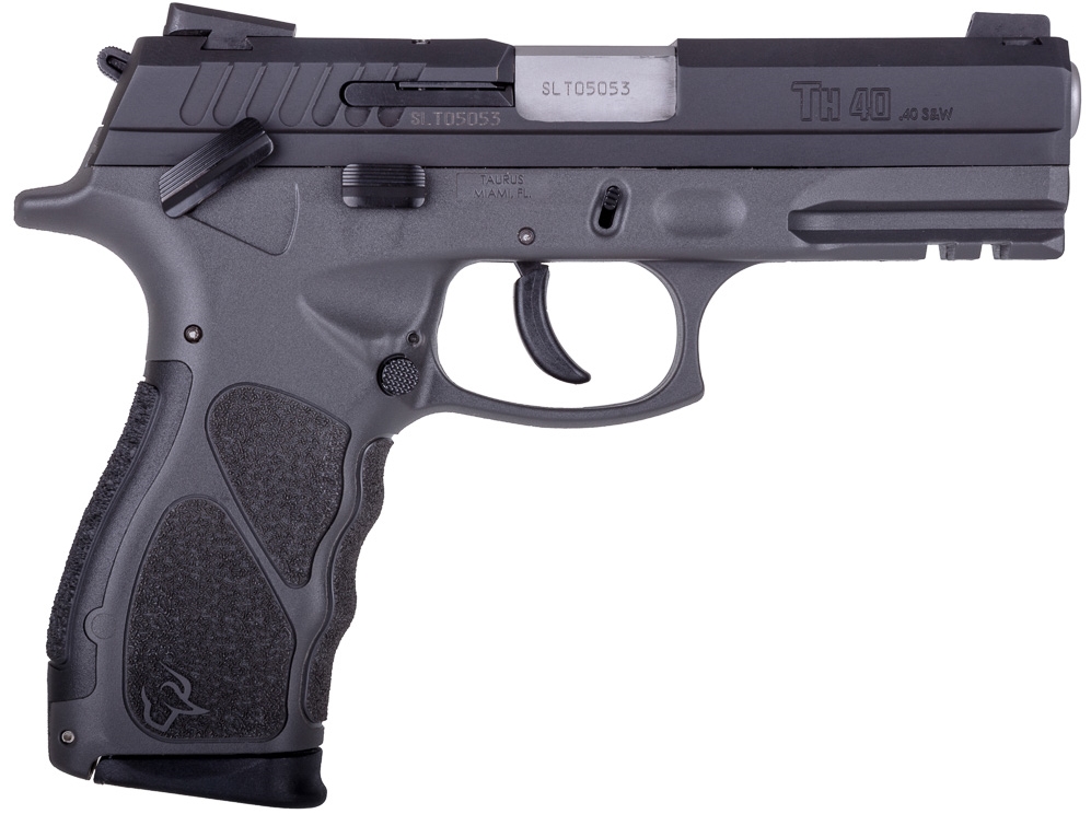 Taurus TH40 .40 S&W 15+1 Semi-Auto Pistol Black/Gray