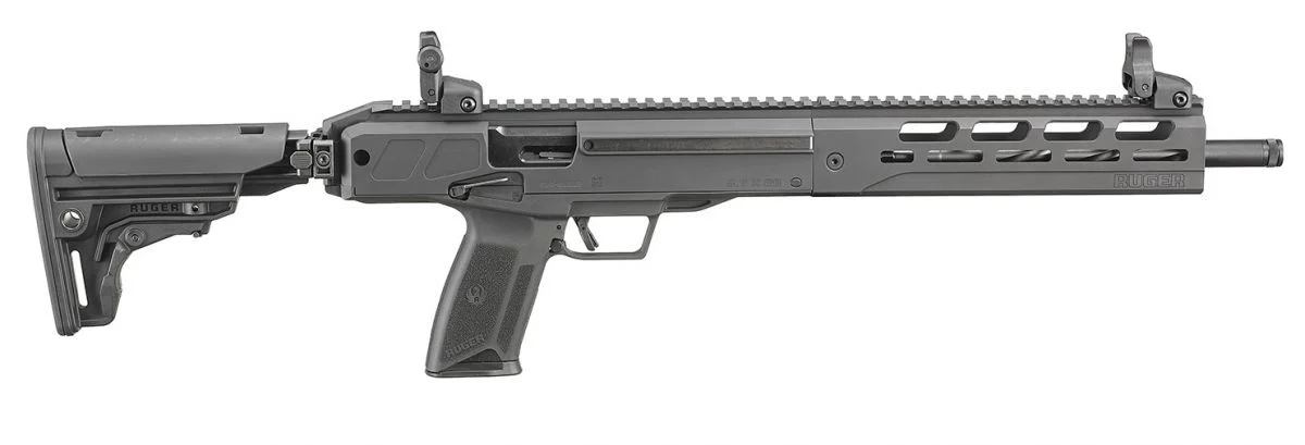 Ruger LC Carbine Folding Stock 5.7x28mm FN Blue/Black Rifle