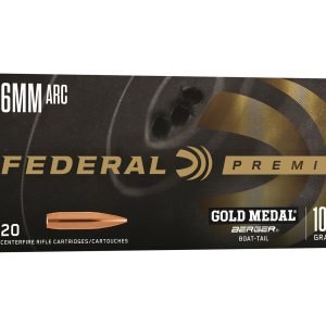 Federal Gold Medal 6mm ARC ammunition