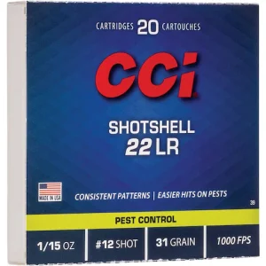 CCI Shotshell 22LR Ammo 31 Grain Lead Shot – Fast Ship